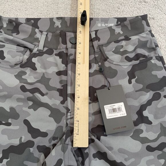 G Fore Pants Mens 30 X 32 Camouflage Print Gray Golf Athleisure NWT NEW - Picture 8 of 12